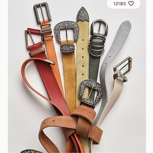 New! Free People leather belt